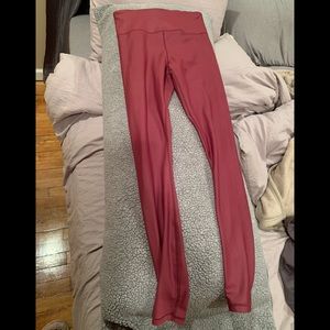 Zyia active luxe, raspberry, 7/8 length